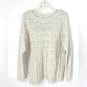 J. Jill Cable Knit Sweater